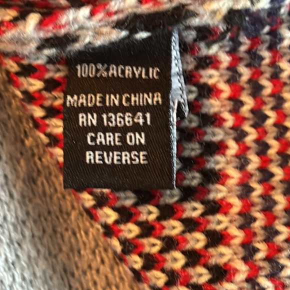 Anne French Sweater Jacket Sz XL - Picture 7 of 7